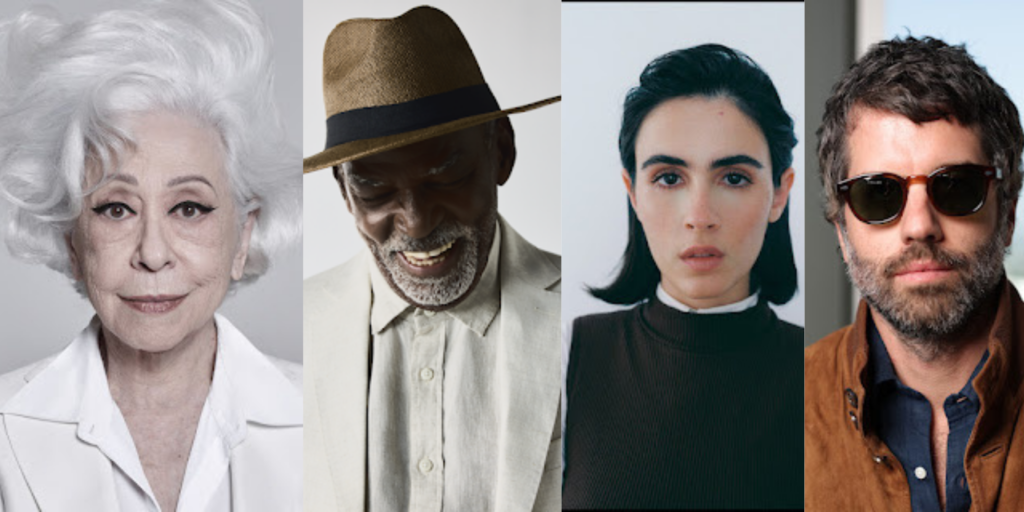 Fernanda Montenegro, Antonio Pitanga, Valentina Herszage e Adolpho Veloso serão homenageados no Golden Globes Tribute Gala Brazil