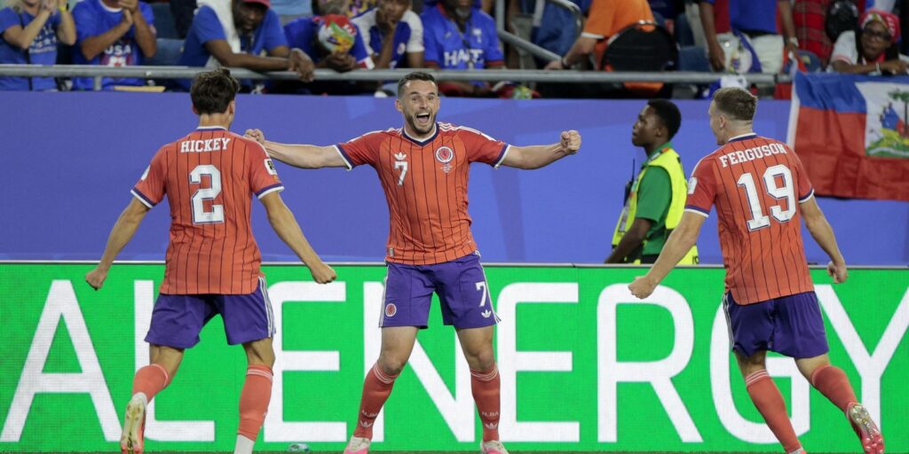Escócia vence Haiti e vira líder do grupo do Brasil na Copa do Mundo escocia-vence-haiti-e-vira-lider-do-grupo-do-brasil-na-copa-do-mundo