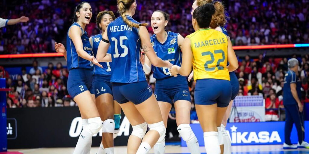 Liga das Nações: seleção feminina pega Japão na quarta em 1º mata-mata liga-das-nacoes:-selecao-feminina-pega-japao-na-quarta-em-1o-mata-mata