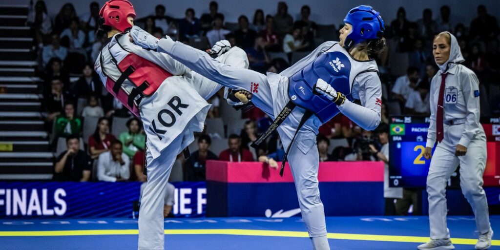 Maria Clara Pacheco mantém hegemonia no ciclo olímpico do taekwondo maria-clara-pacheco-mantem-hegemonia-no-ciclo-olimpico-do-taekwondo